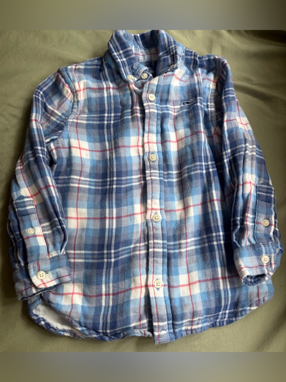 Vineyard Vines flannel button down shirt